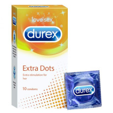 A2ZSecretShop Durex Love Extra Dots 10 Pcs