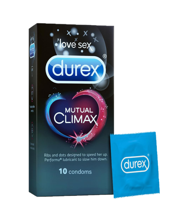 A2ZSecretShop Durex Mutual Climax Condom 10 Pcs