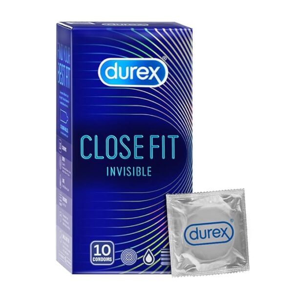 A2ZSecretShop Durex Close Fit Invisible Condom 10 pcs