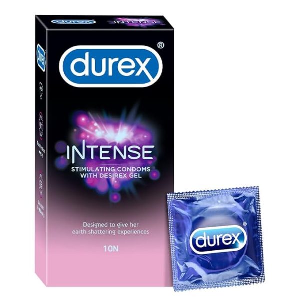 A2ZSecretShop Durex Intense Stimulating Condom 10 pcs