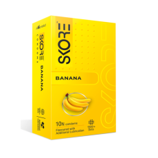 A2ZSecretShop Skore Banana Flavoured Condoms  (10pcs)