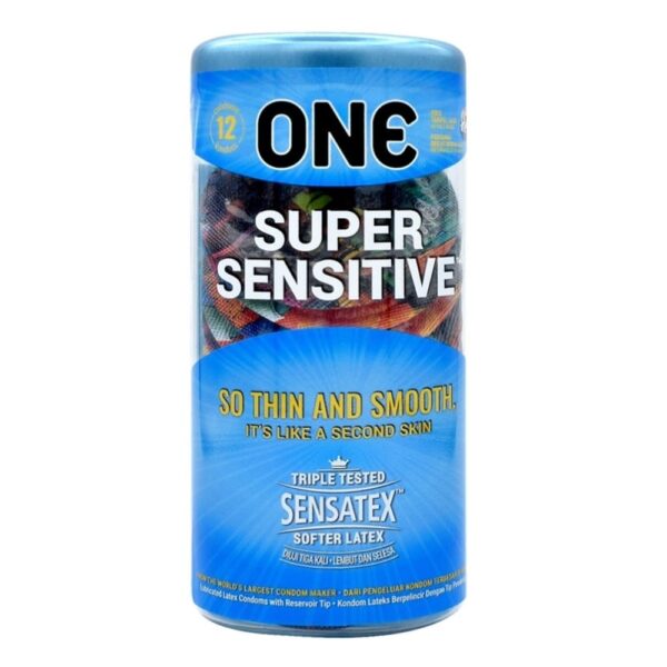 A2ZSecretShop ONE Super Sensitive Condom (12 Pieces)