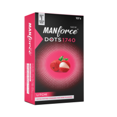 A2ZSecretShop Manforce Litchi Flavoured Condom 10pcs