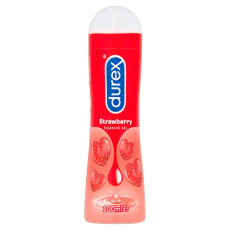 A2ZSecretShop Durex Play Strawberry Flavoured Lubricant Lube Gel 100 ml