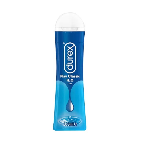 A2ZSecretShop Durex Play Classic H2O Water Based Lubricant Lube Gel 100 ml