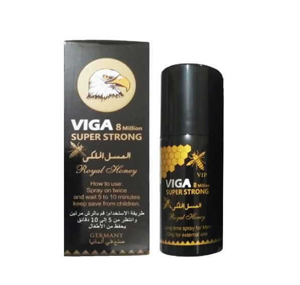 A2ZSecretShop Viga Spray 8 Million Super Strong Vip Royal Honey (Vitamin – E)