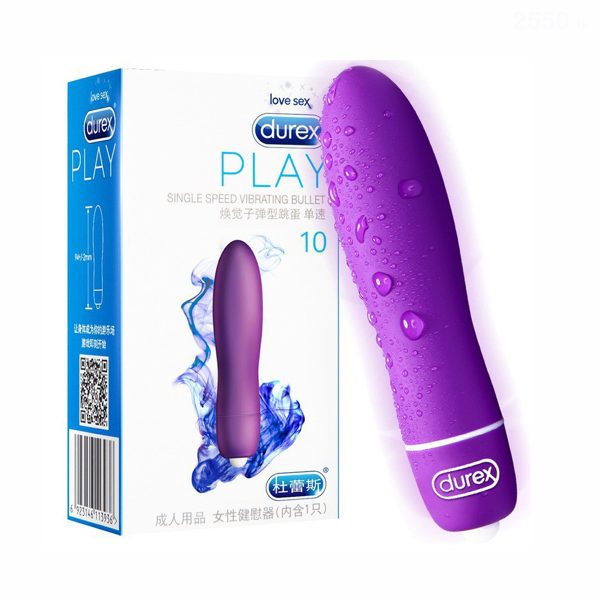A2ZSecretShop Durex Play Single Speed Vibrating Bullet for Women (3.7 inches)