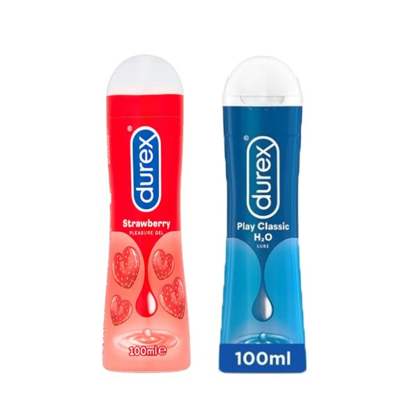 A2ZSecretShop Durex Strawberry & Classic Lubricant Gel