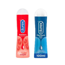 A2ZSecretShop Durex Strawberry & Classic Lubricant Gel