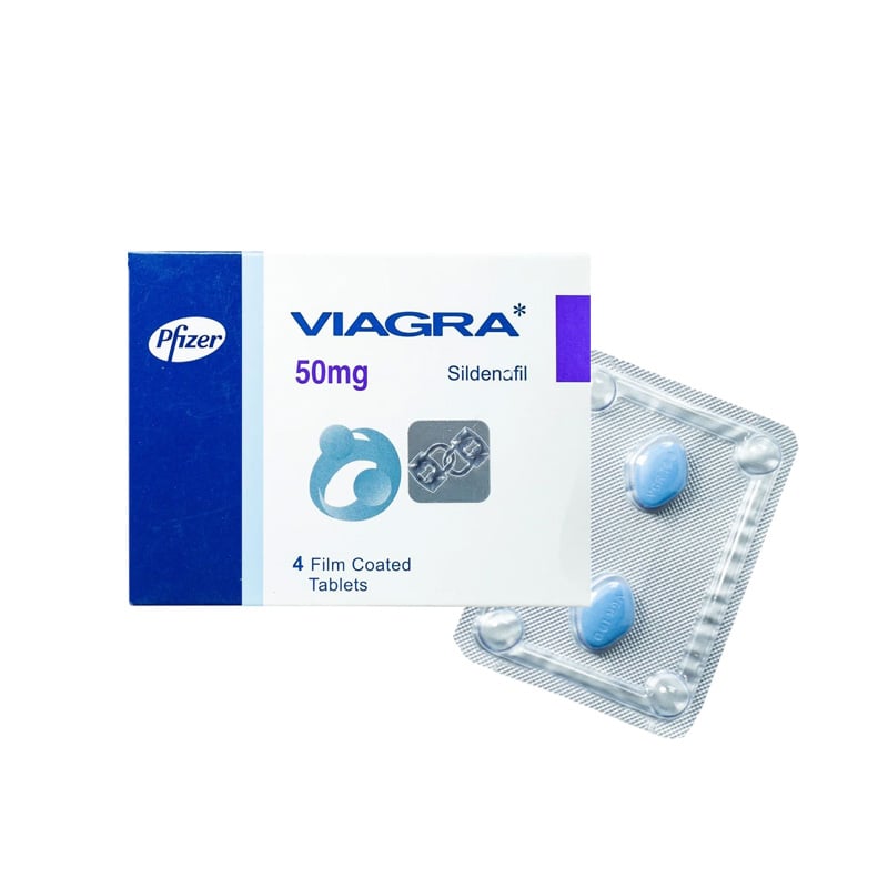 A2ZSecretShop Viagra 50mg Tablet (Sildenafil Citrate)  2 Packs – 4 Tablets
