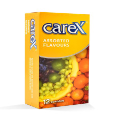A2ZSecretShop Carex Assorted Flavoured Condom 1 pack (12pcs)