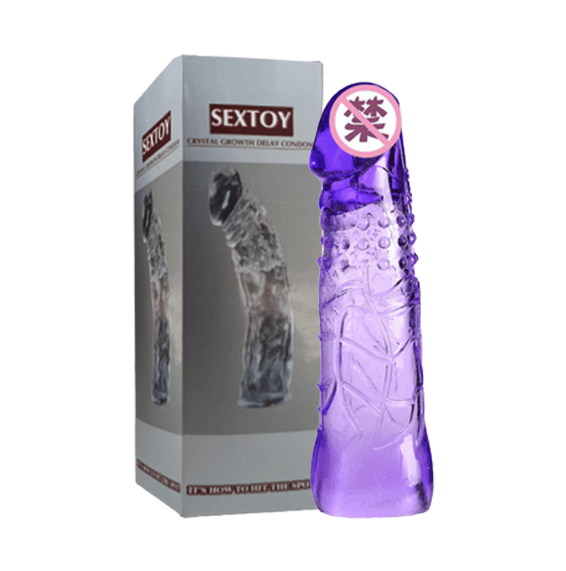 A2ZSecretShop Sextoy Magic Condom, Purple