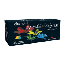 A2ZSecretShop Skinless Skin Strawberry Condom