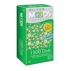 A2ZSecretShop Moods Silver 1500 Dots Condom