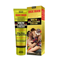 A2ZSecretShop MaxMan Men Enlarging Cream, Gold