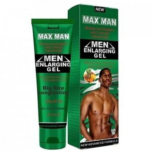 A2ZSecretShop MaxMan Men Enlarging Gel, Green