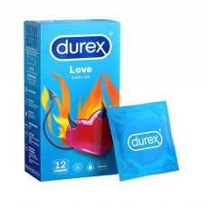 A2ZSecretShop Durex Love Condoms ( EASY-ON ) With 12 Pcs