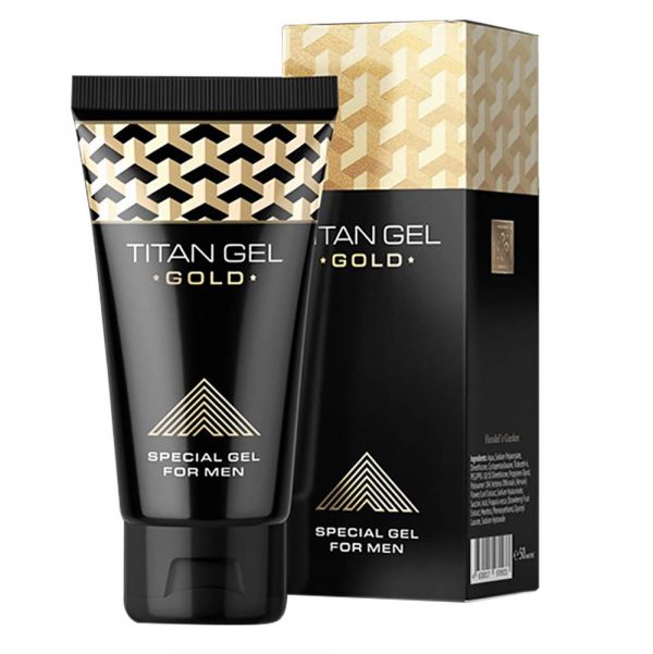 A2ZSecretShop Titan Gel Gold Special Gel for Men
